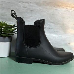 Tinsley Chelsea Sam Edelman women’s size 9 black rain booties